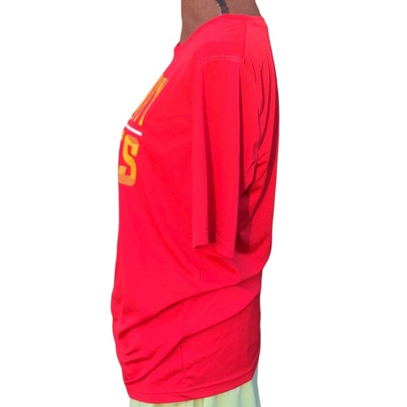 NFL Red Kansas City Chiefs Shirt Size XLarge - Picture 4 of 7